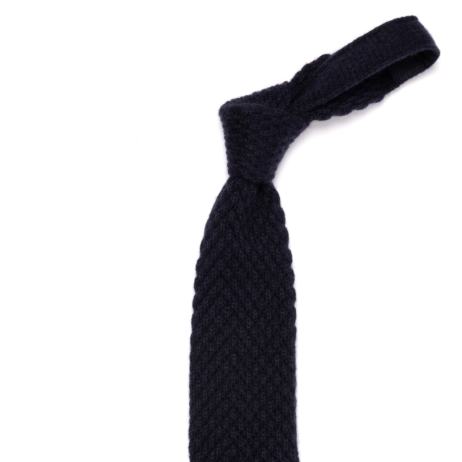 Exclusively for Michael Jondral: Knit Tie "Vintage Crochet" made from pure Cashmere